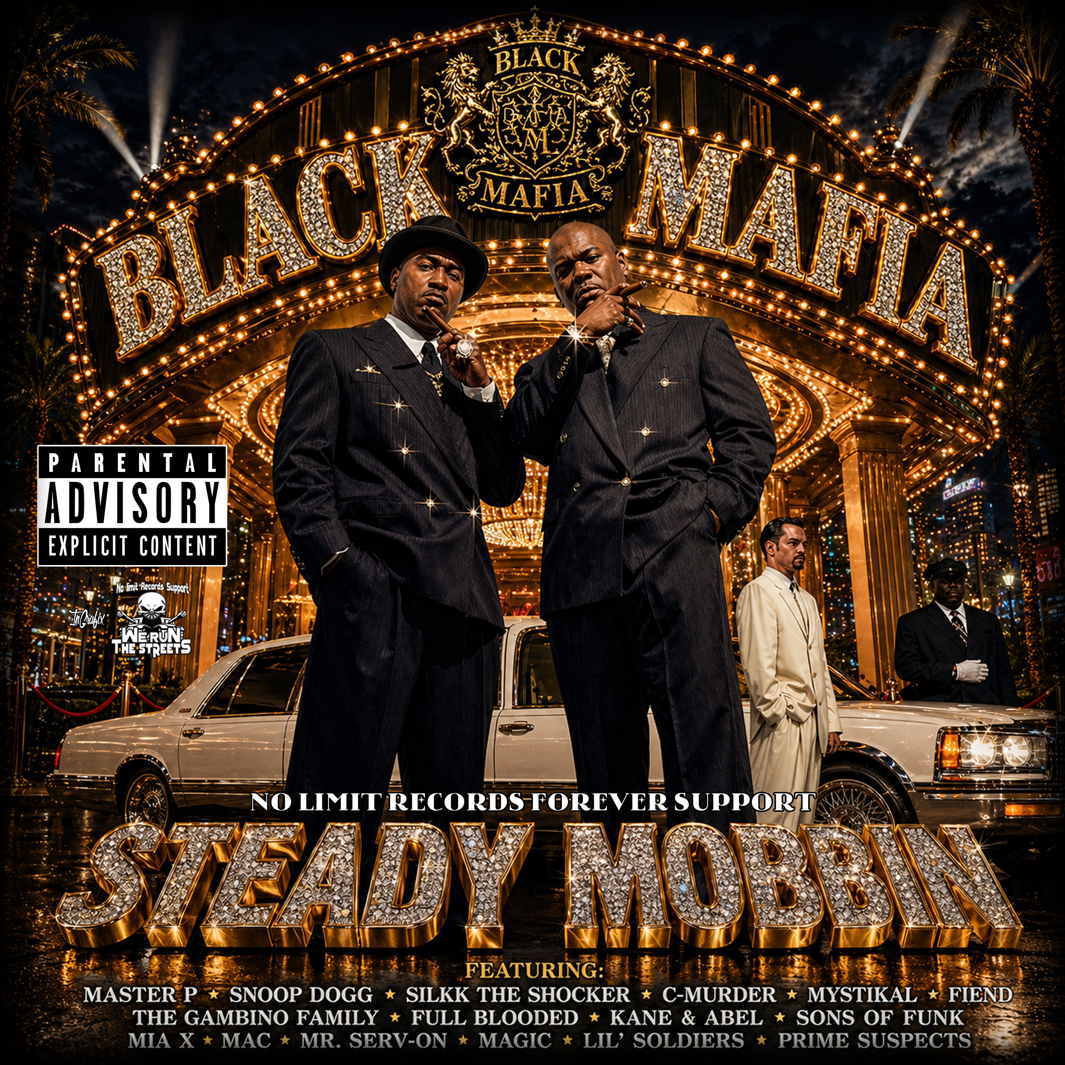 No Limit Legacy inspired bling cover artwork by InGrafix Design