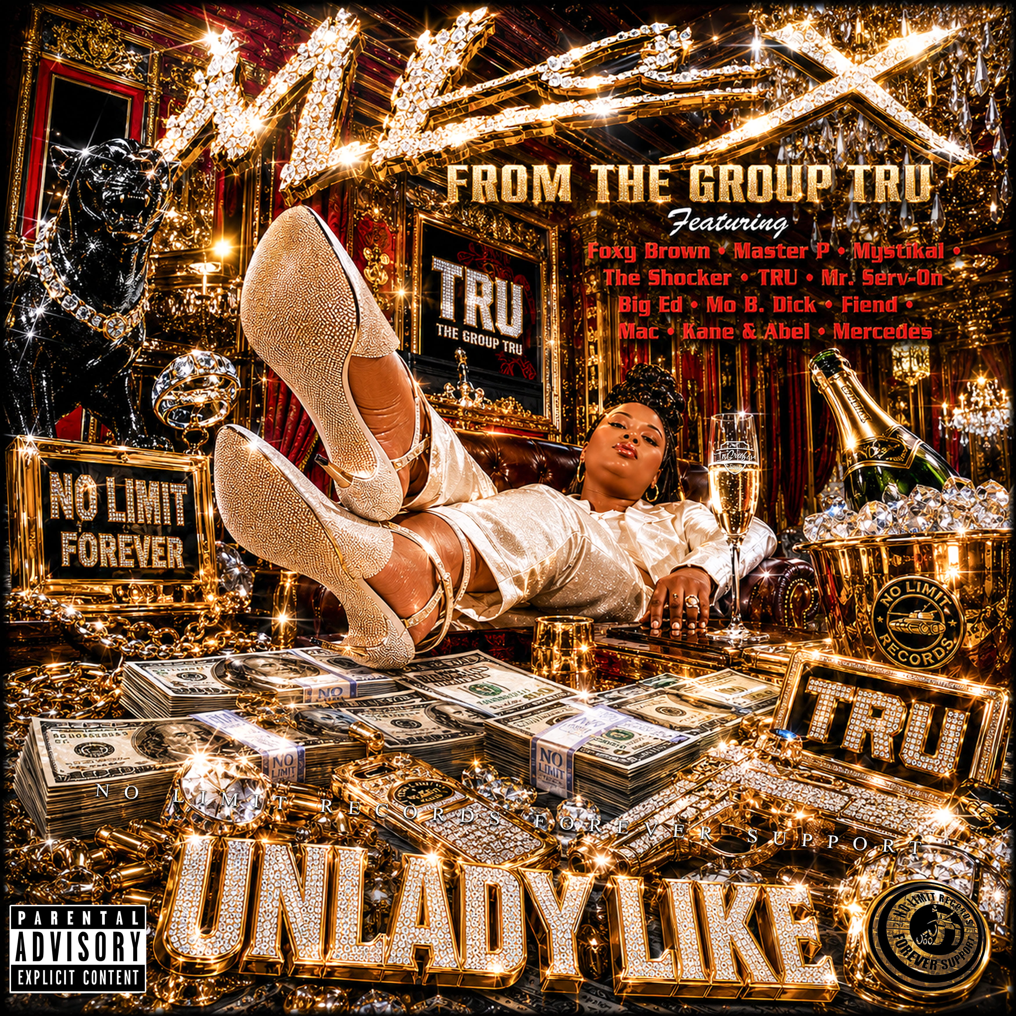 Luxury Dreams hip-hop showcase artwork by InGrafix Design
