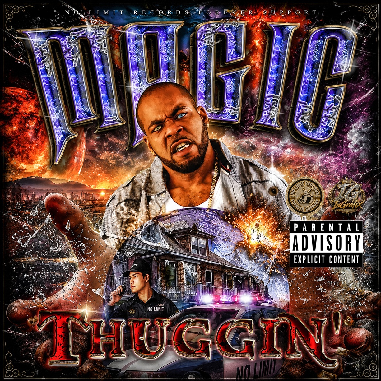 Southern Rap luxury cover artwork by InGrafix Design