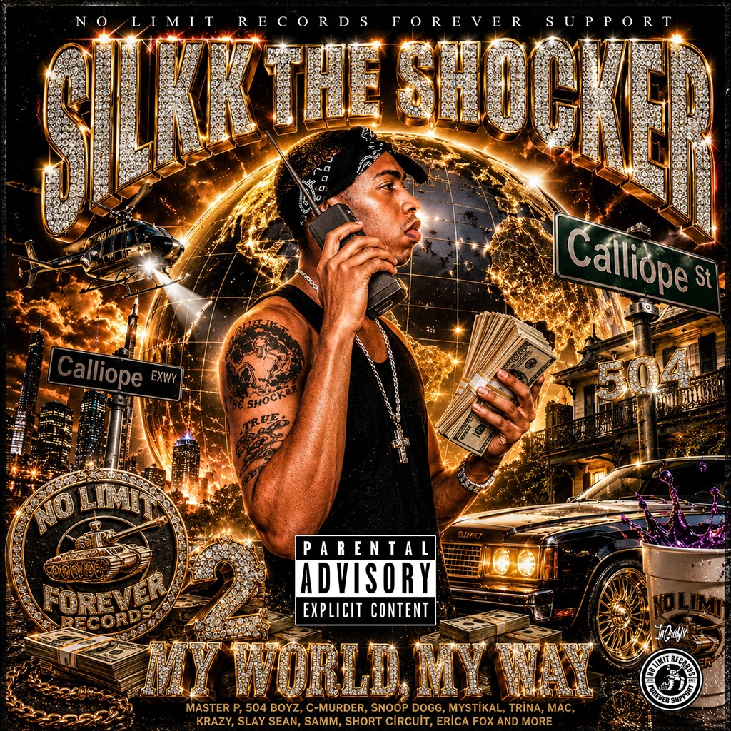Luxury Nights Southern Rap inspired artwork by InGrafix Design