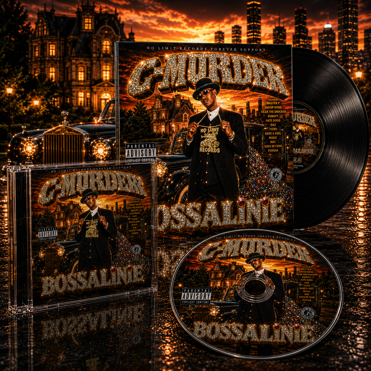 Street Dynasty CD showcase artwork by InGrafix Design