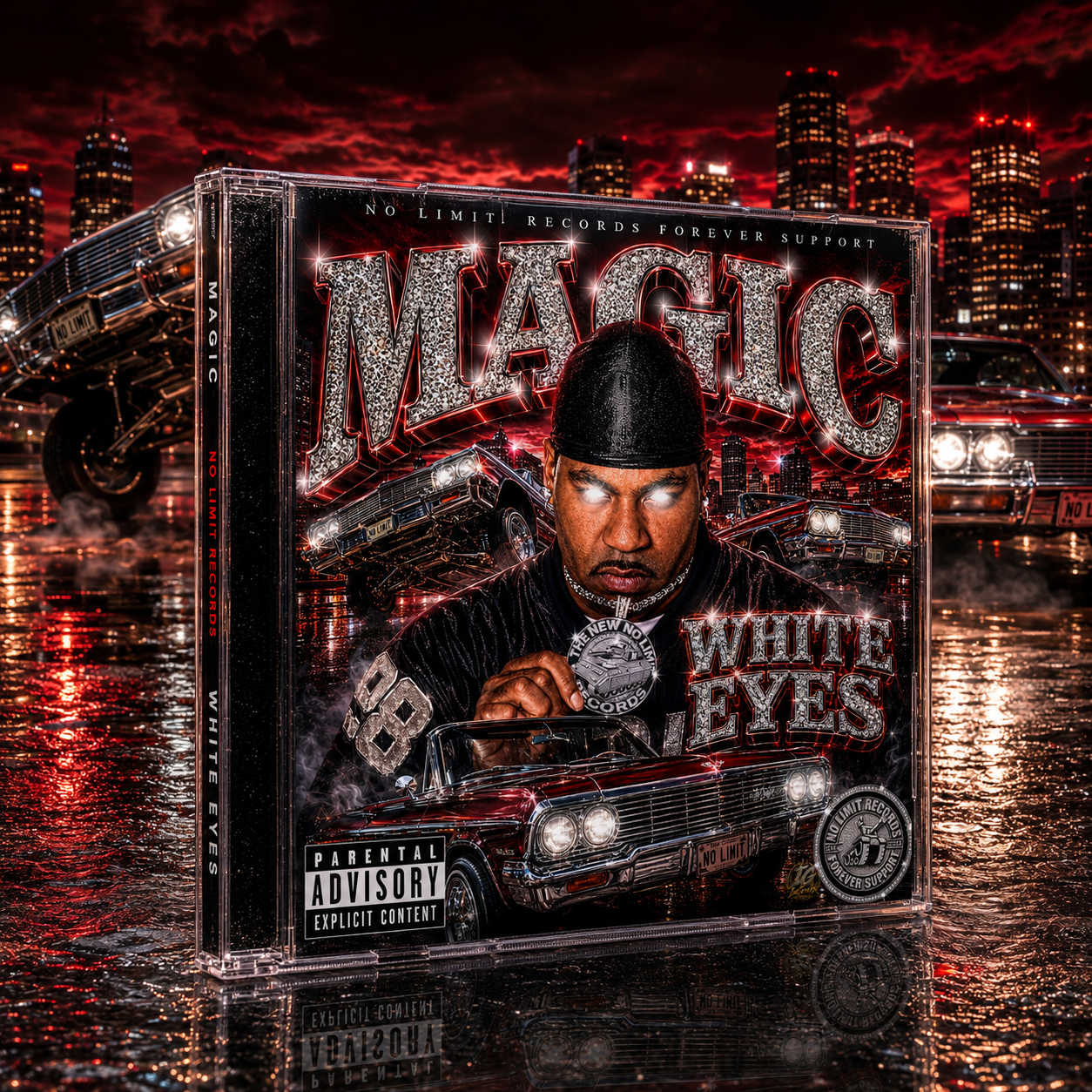Cash Money era inspired CD showcase artwork by InGrafix Design