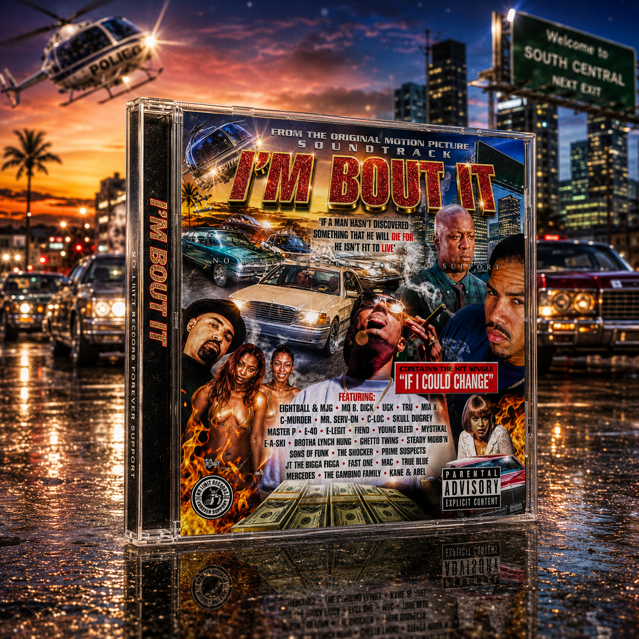 Street Legacy CD showcase artwork by InGrafix Design