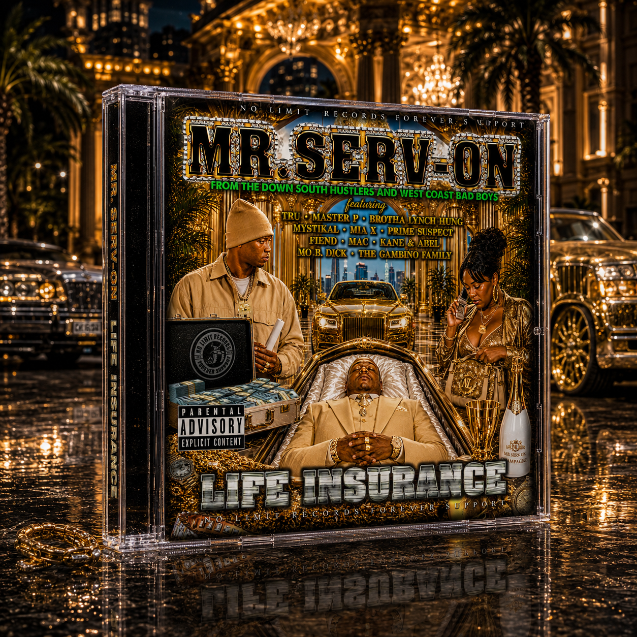 Legendary Style CD showcase artwork by InGrafix Design
