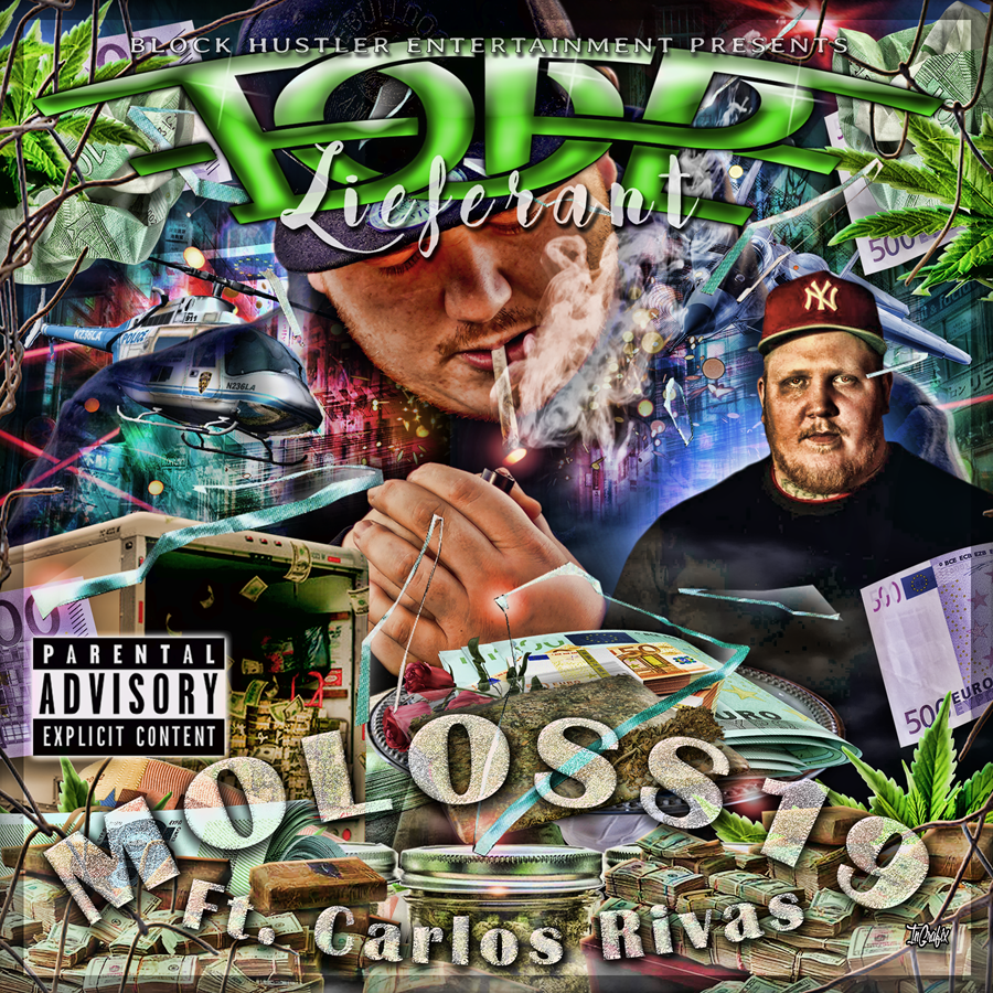 Golden Visuals hip-hop artwork by InGrafix Design