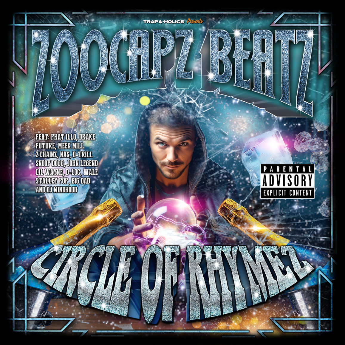 Legendary Hustle rap cover artwork by InGrafix Design