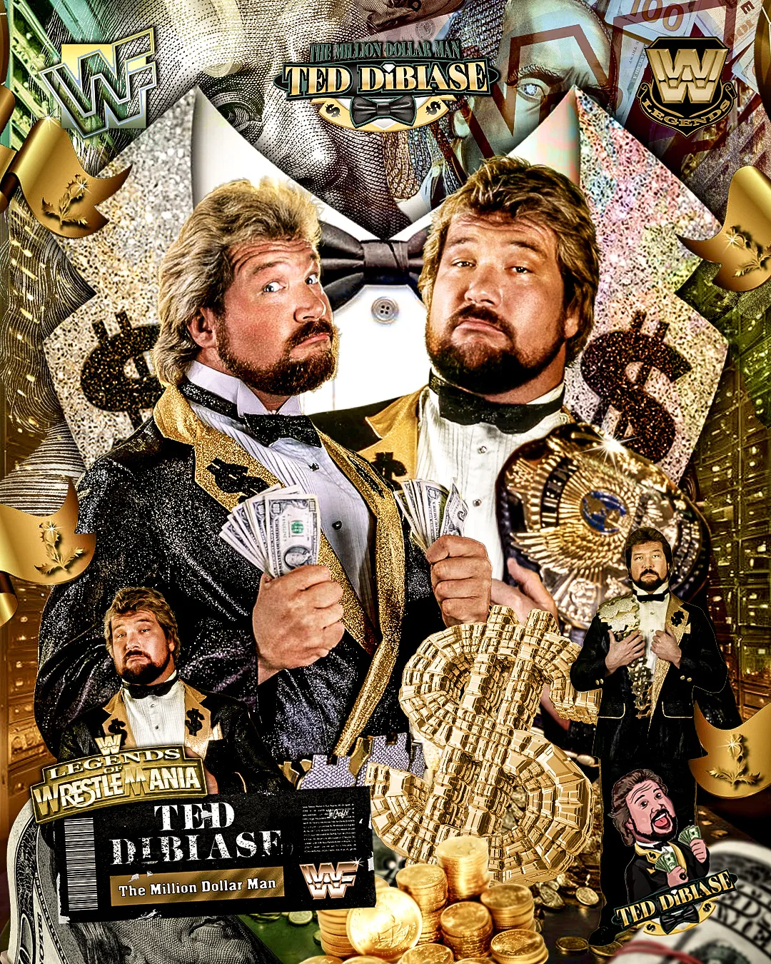 Street Gold hip-hop poster artwork by InGrafix Design