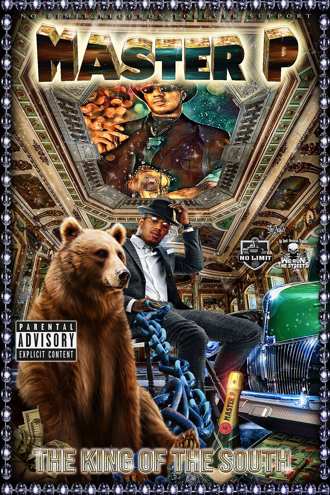 Southern Rap Visuals artwork by InGrafix Design