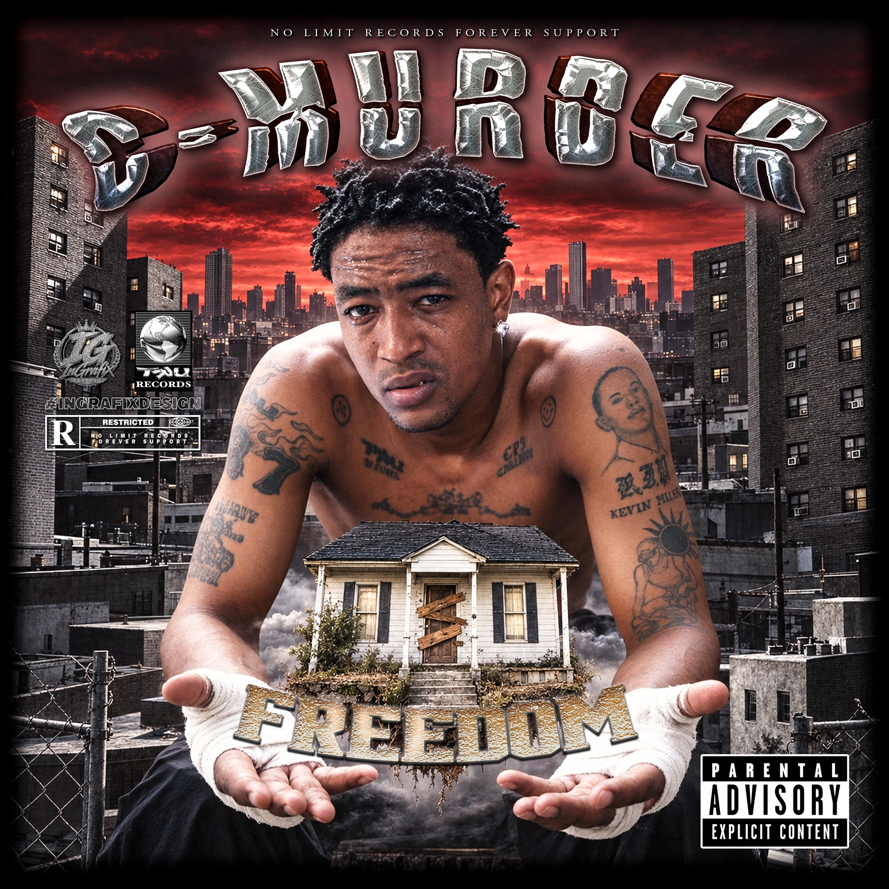 New No Limit inspired luxury bling cover artwork by InGrafix Design