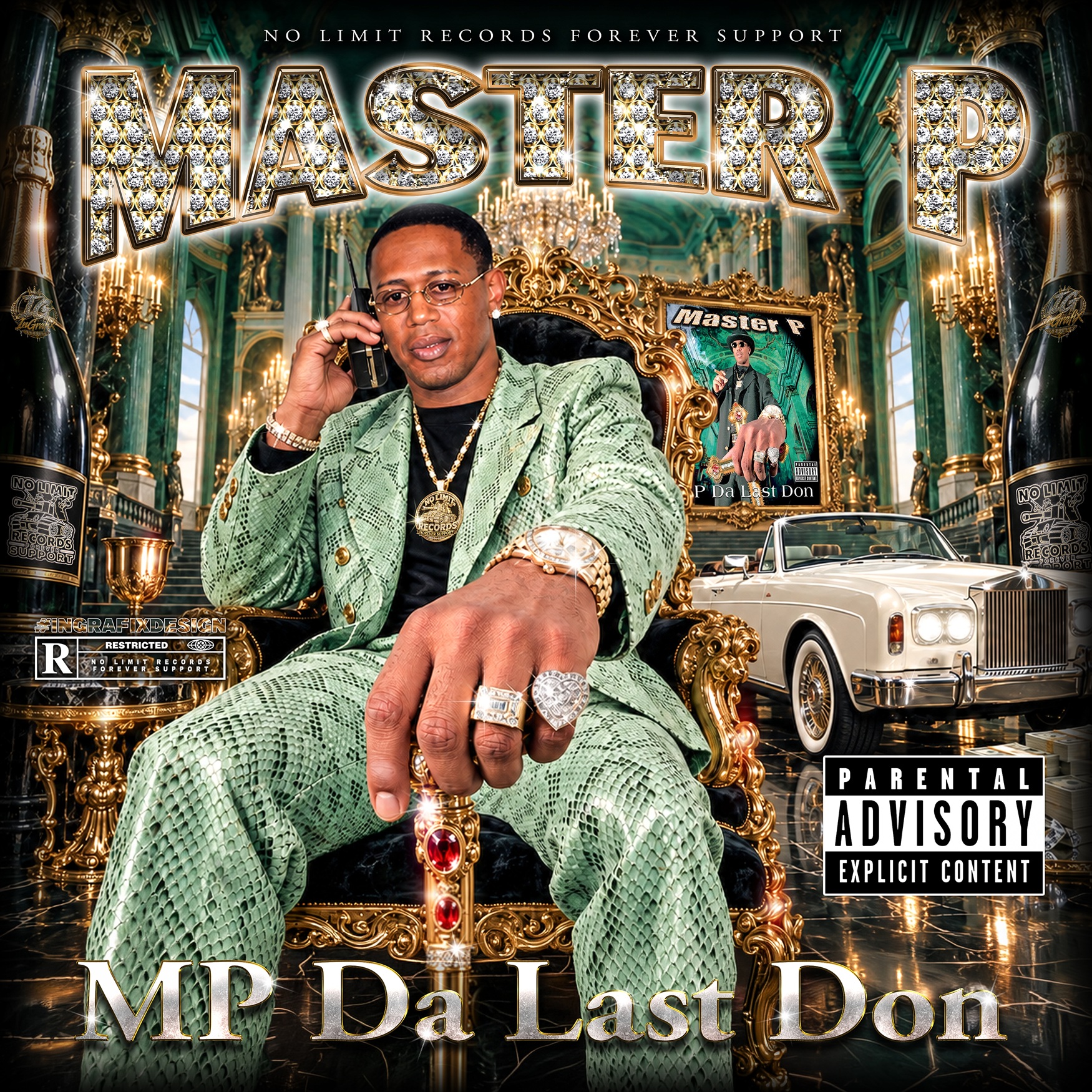Motion Style No Limit inspired hip-hop artwork by InGrafix Design